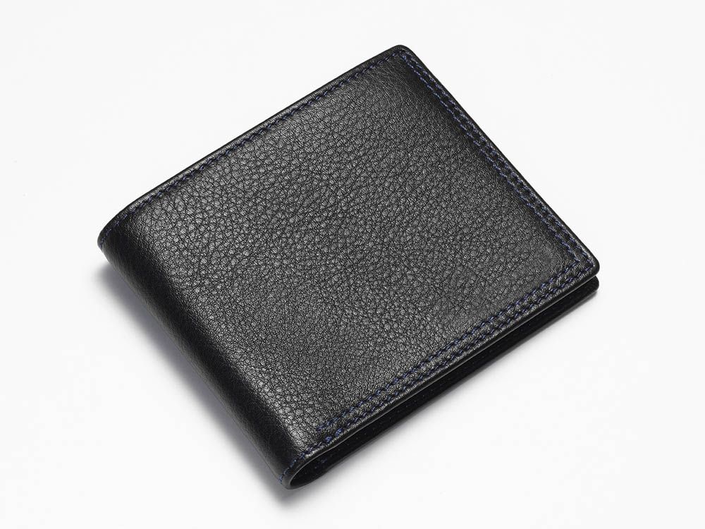 Black Bi-Fold Wallet Closed