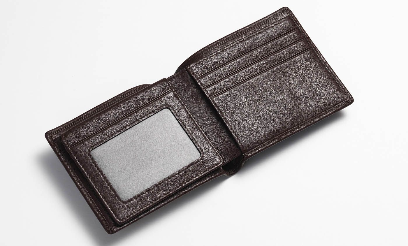 mens bi fold wallet